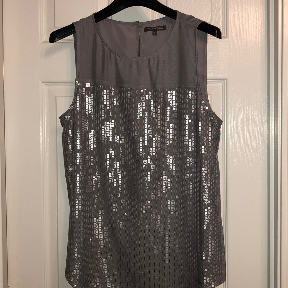 New Michael Stars Gray Blouse